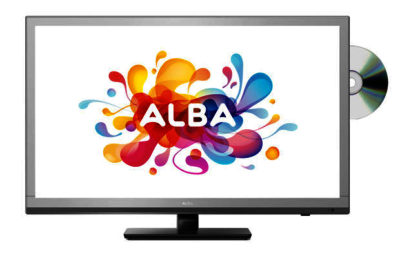 ALBA 24' HD Ready LED TV/DVD Combi - Silver